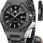 Omega Seamaster Black Dial Vintage Watch Automatic Vintage Men's