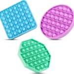 Push it Pop it Toys Pop Bubble Fidget Sensory Toy Poppet Relief for Kids